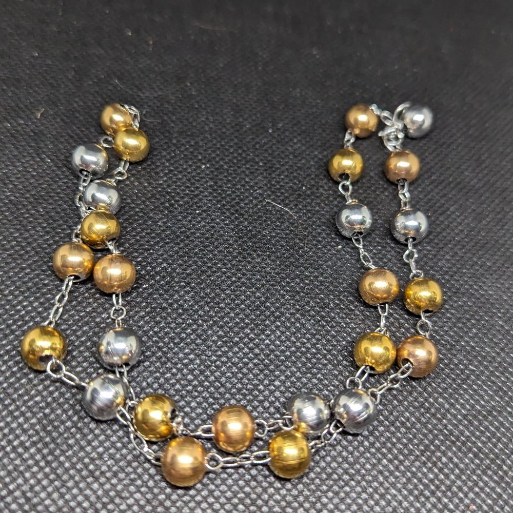 Stainless Steel Multicolored Necklace